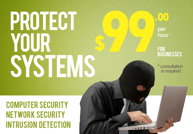Protect your data with this business systems security package.